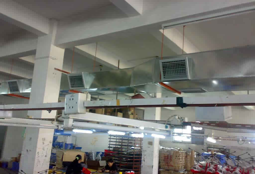 玩具厂环保空调工程